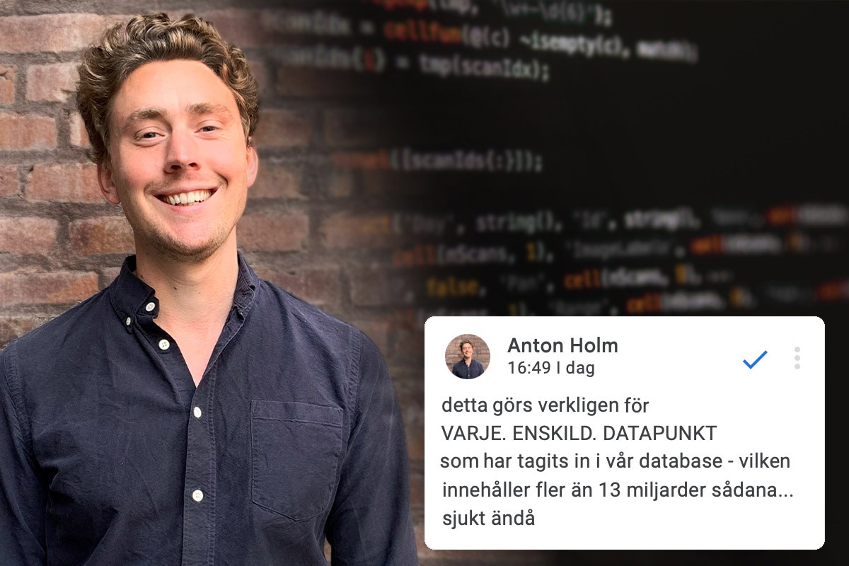 Anton Holm, CPO på Metry