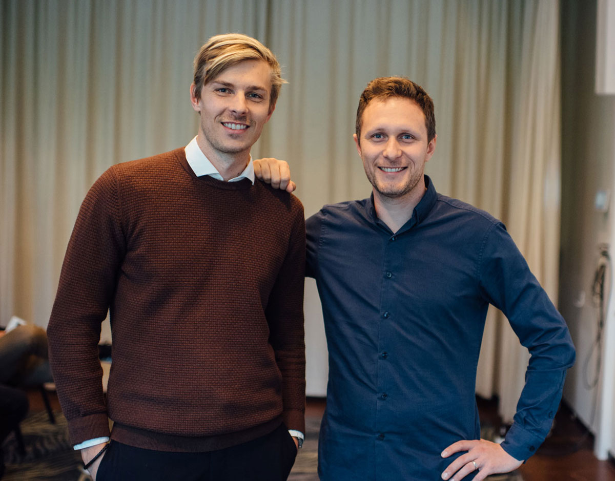 Joel Torkelsson och Magnus Hornef grundarna av Metry